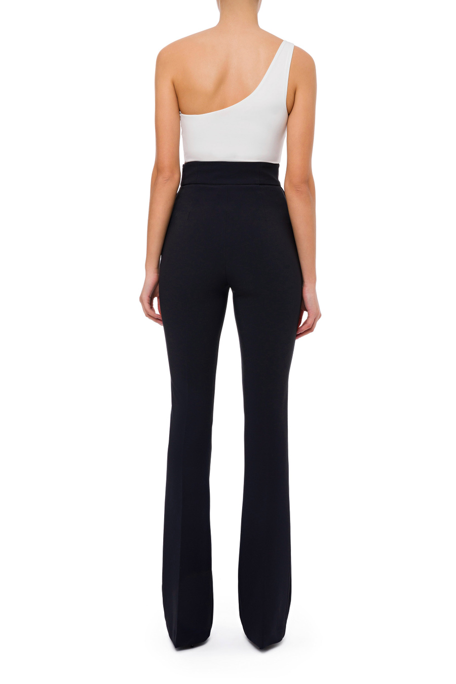 Bell-bottom trousers - Elisabetta Franchi® Outlet
