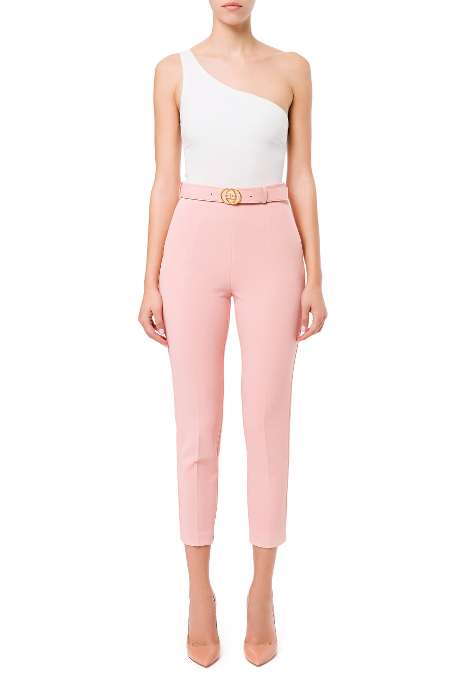 Cigarette trousers - Elisabetta Franchi® Outlet