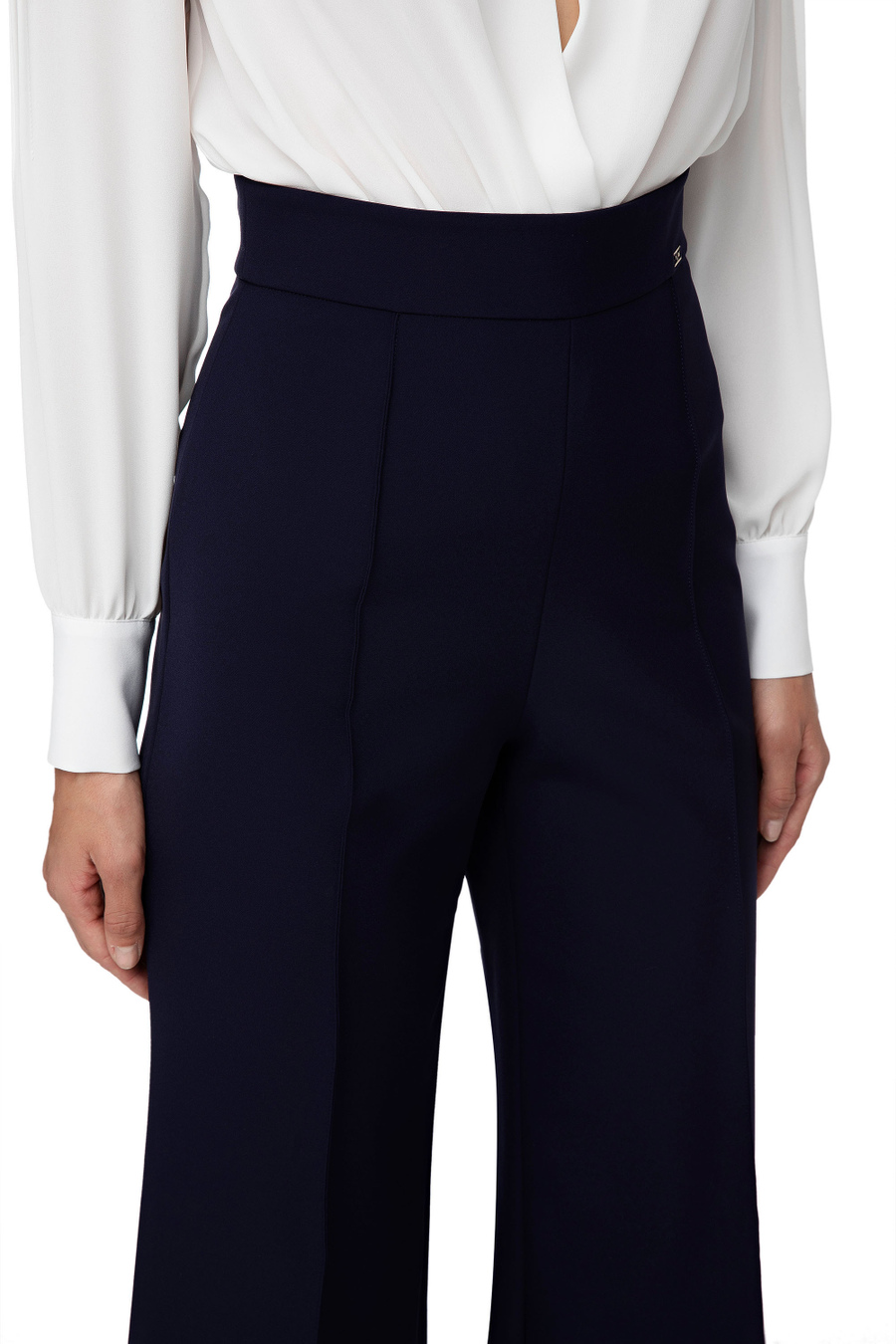 Pantalone palazzo - Elisabetta Franchi® Outlet