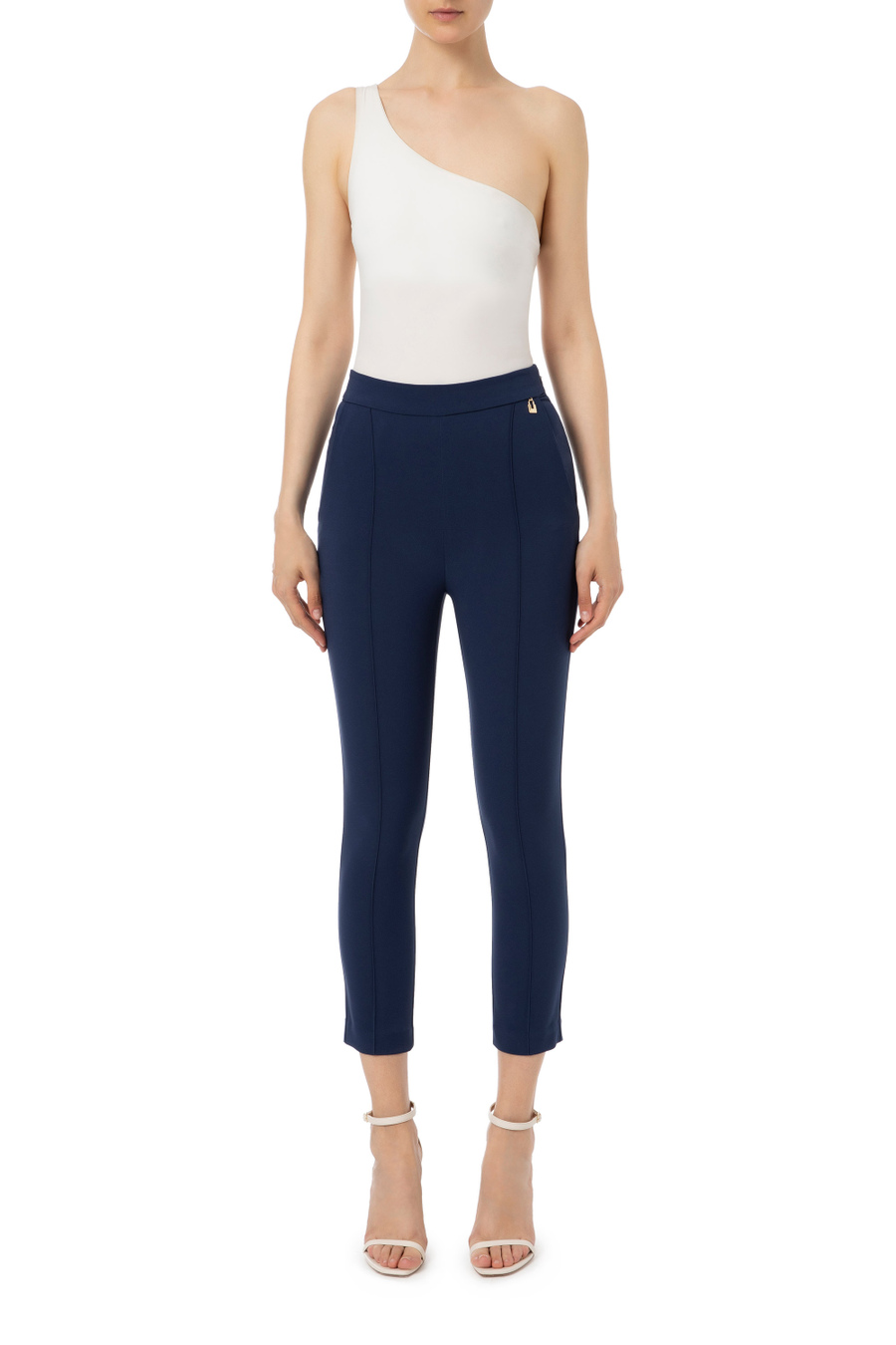 Cigarette trousers - Elisabetta Franchi® Outlet