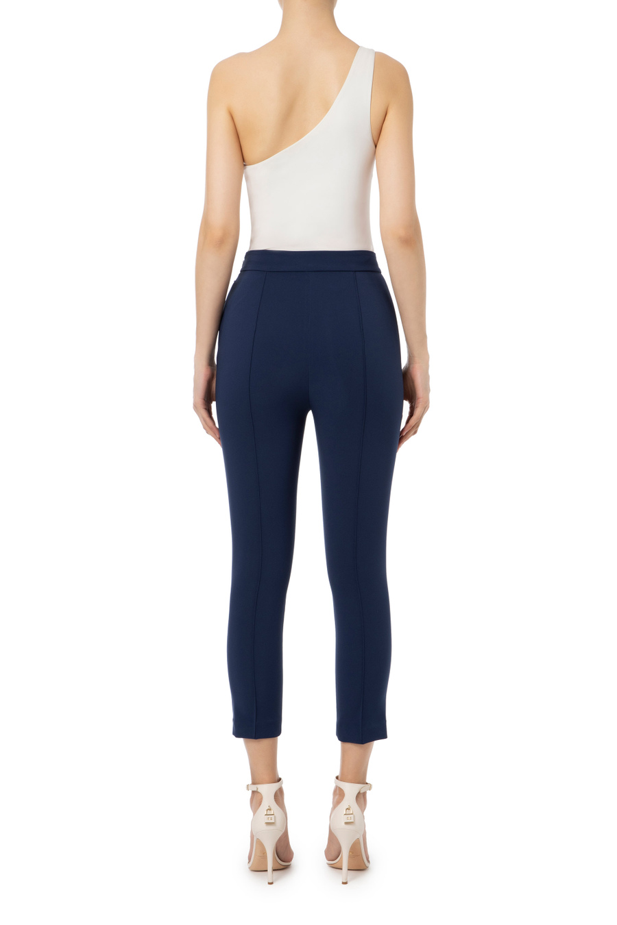 Cigarette trousers - Elisabetta Franchi® Outlet