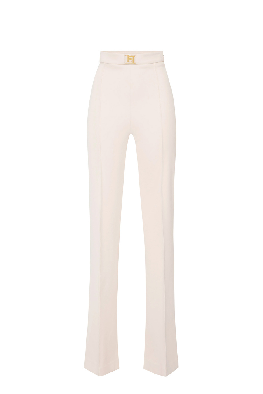 Stretch crêpe palazzo trousers - Elisabetta Franchi® Outlet