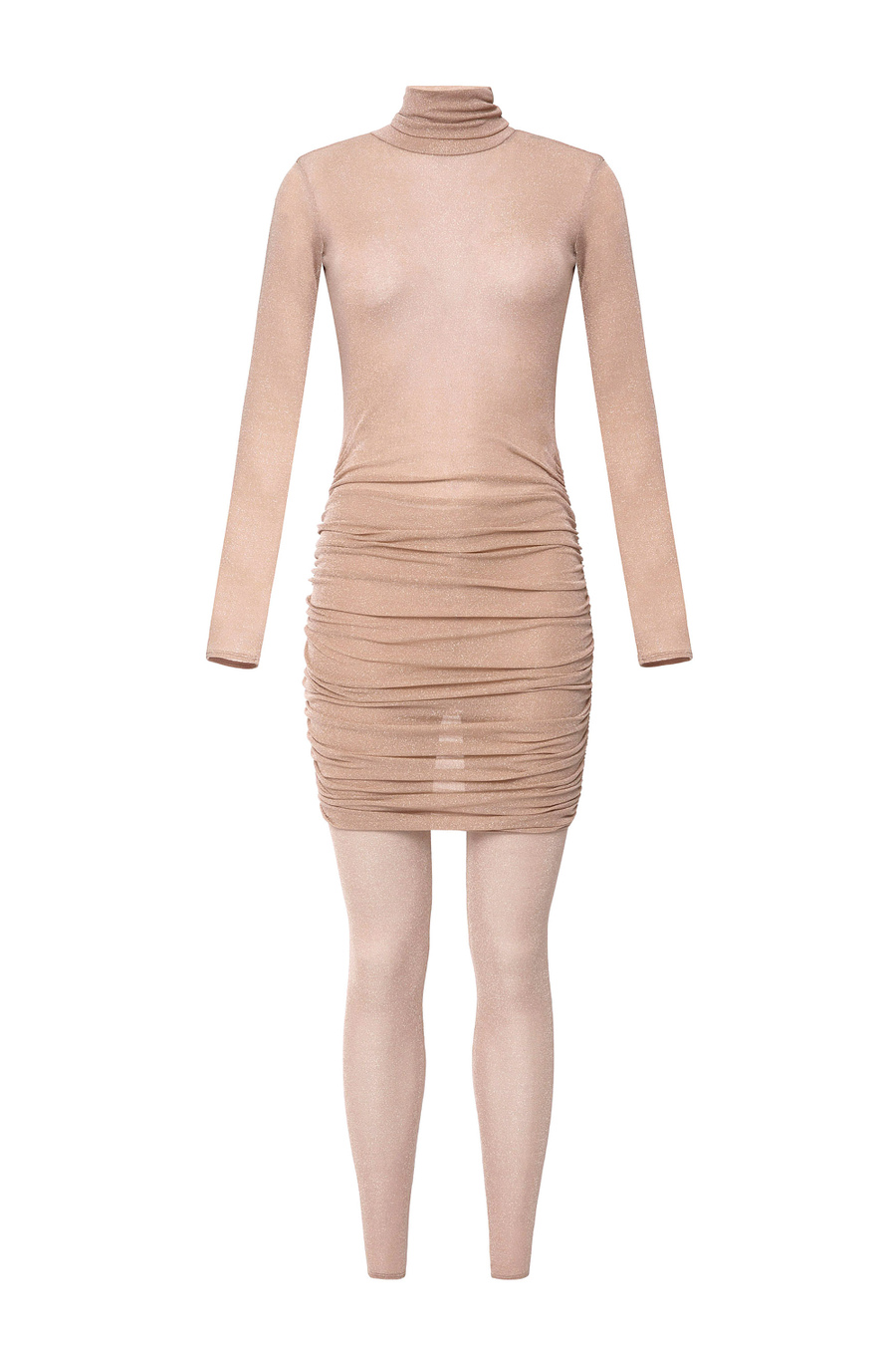 Abito aderente in jersey lurex - Elisabetta Franchi® Outlet
