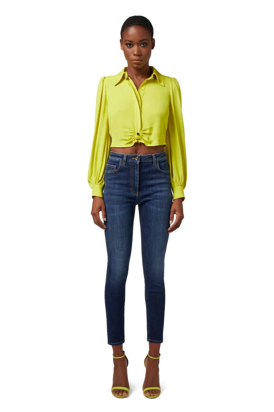 Jeans skinny alla caviglia - Elisabetta Franchi® Outlet