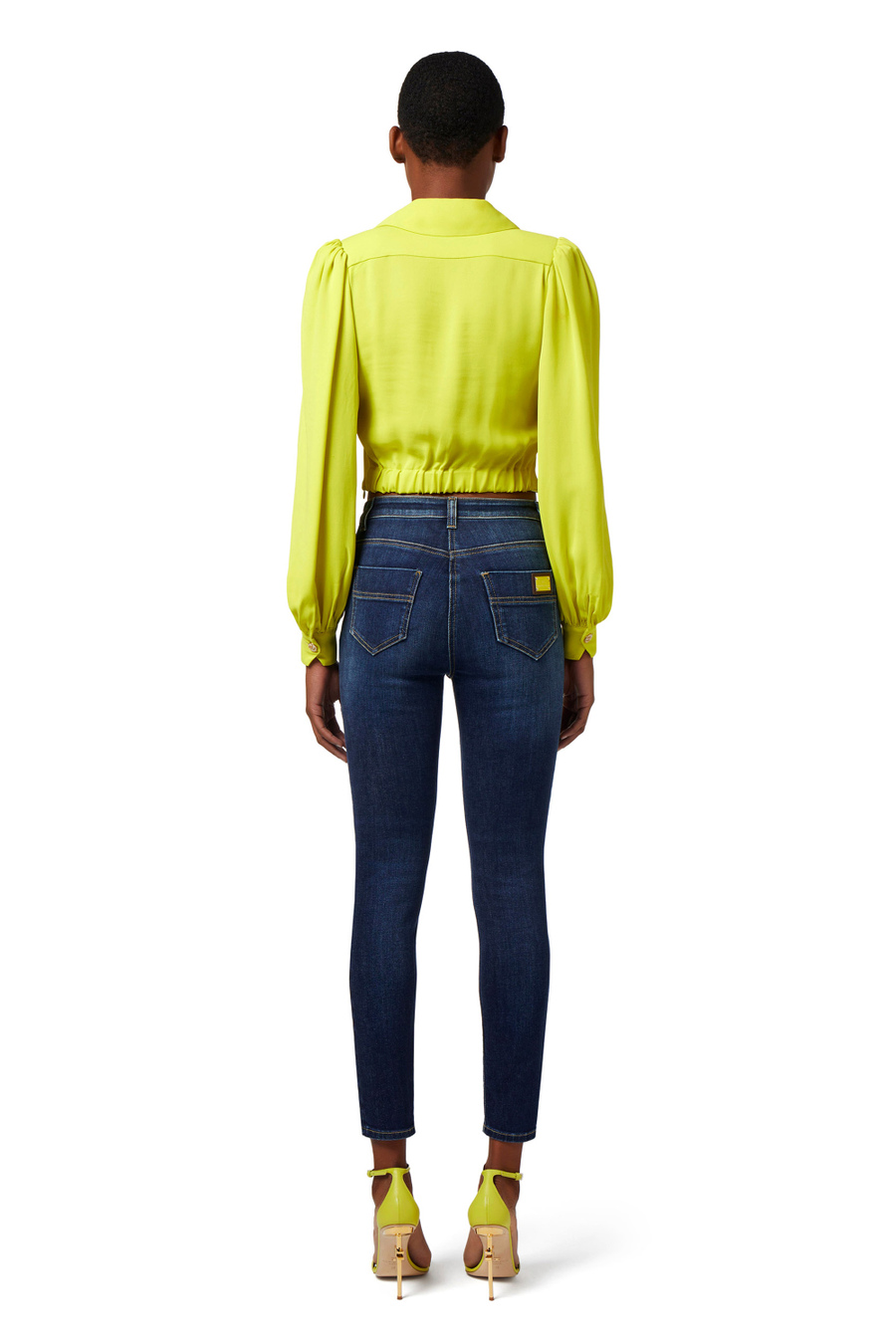 Jeans skinny alla caviglia - Elisabetta Franchi® Outlet