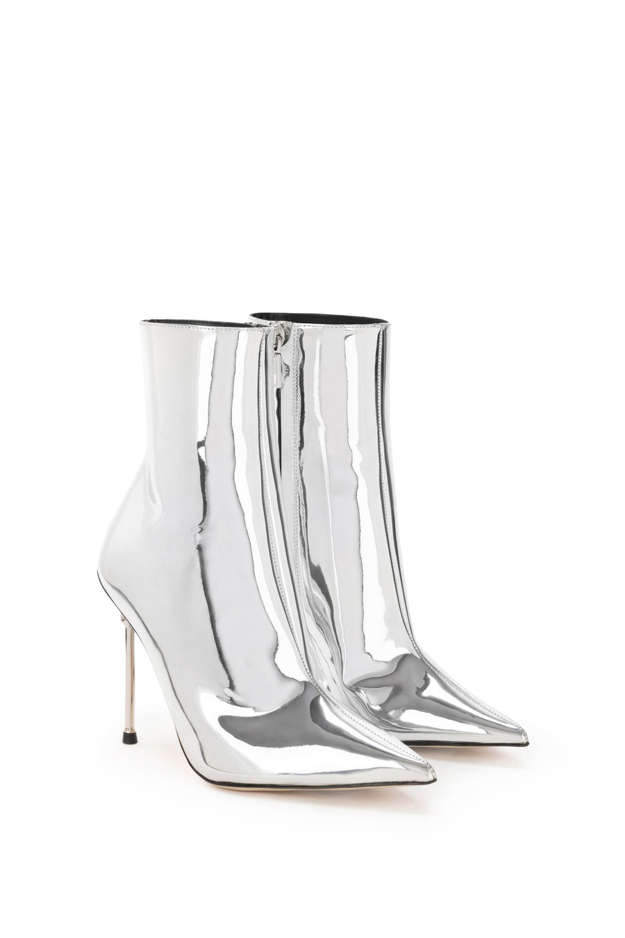 Tronchetti in tessuto specchiato - Elisabetta Franchi® Outlet
