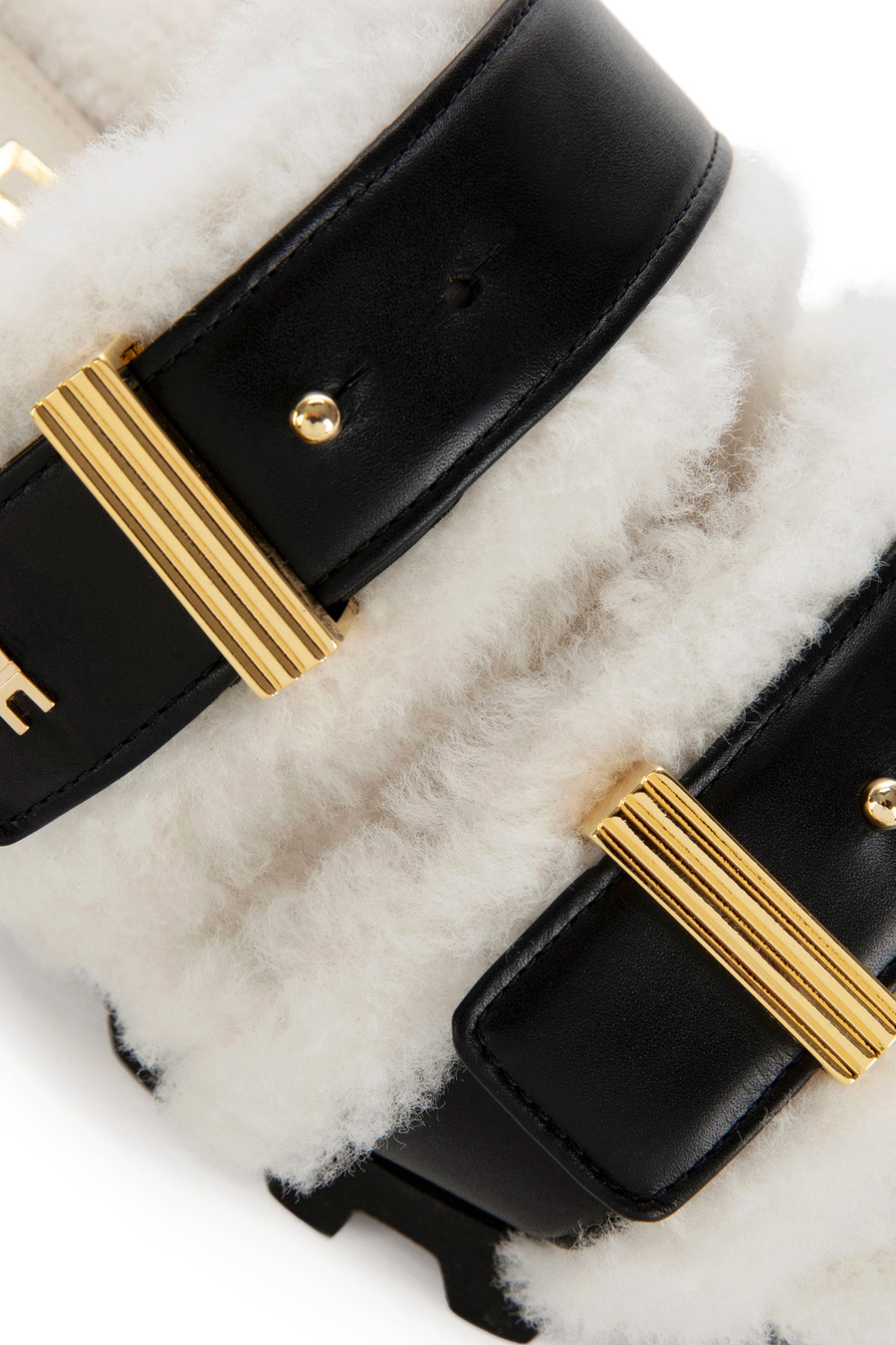 Sandalo slider con maxi fondo carrarmato - Elisabetta Franchi® Outlet