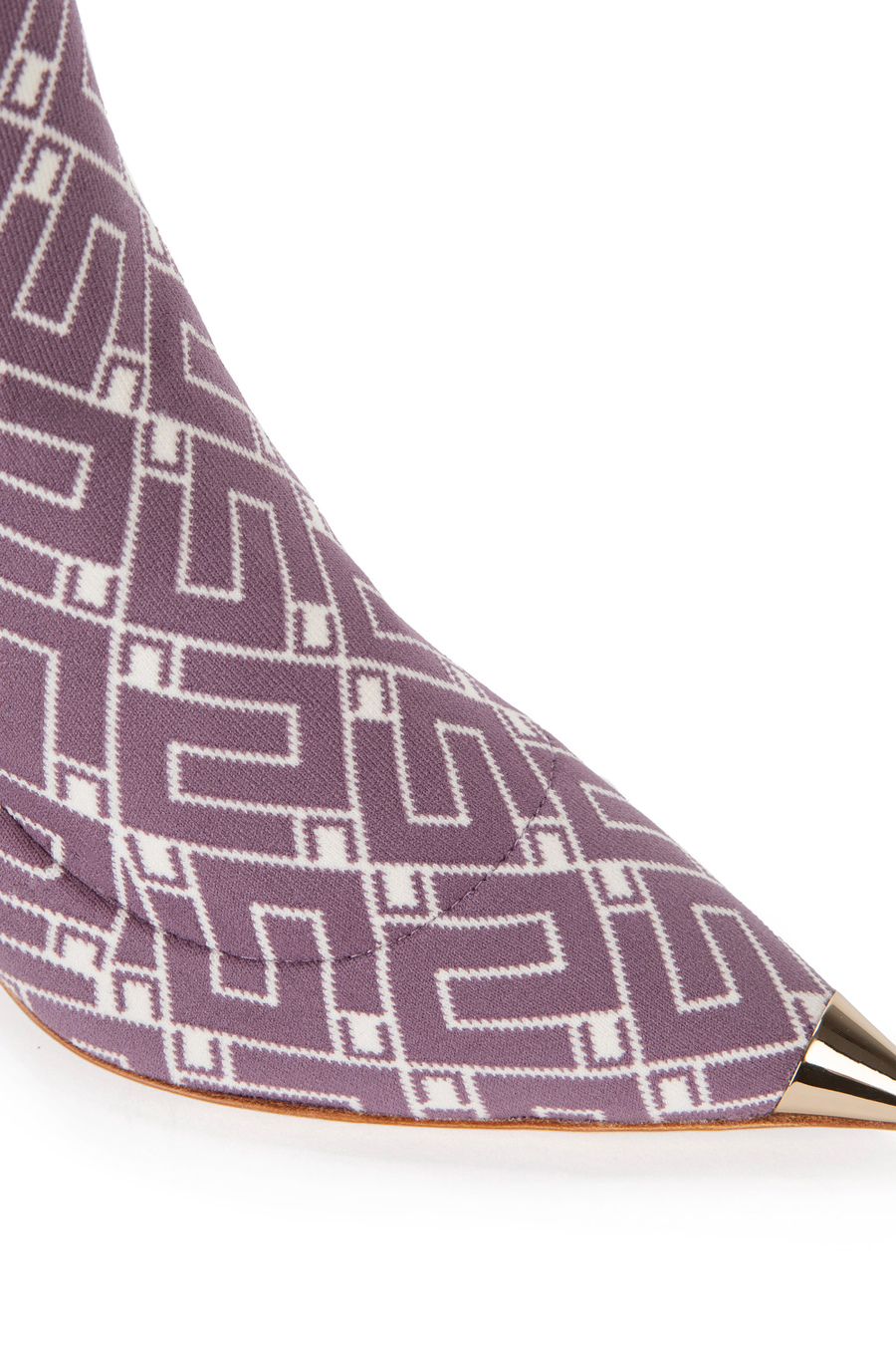 Stivale cruissard in jacquard - Elisabetta Franchi® Outlet