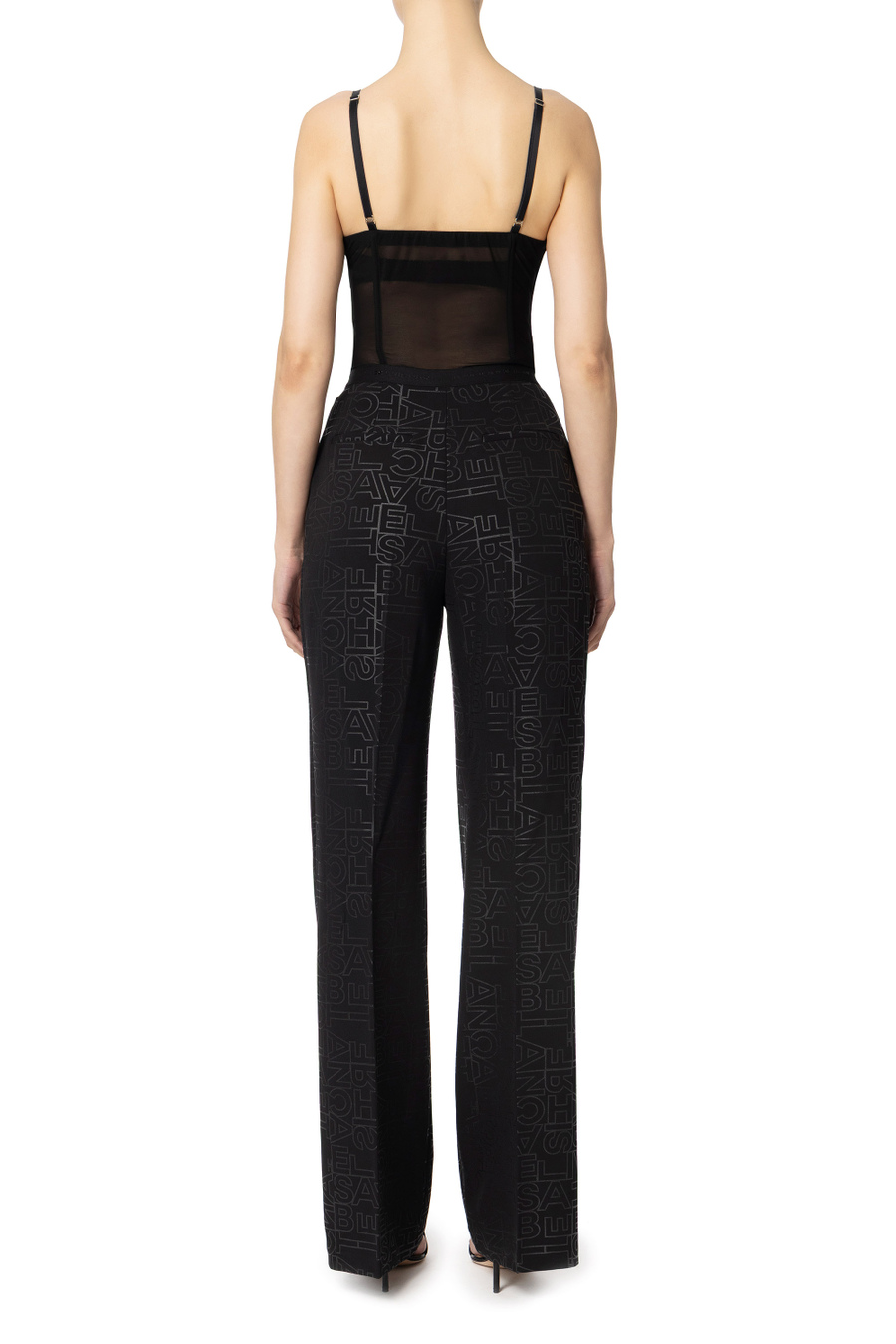 Tuta in tulle con top bustier - Elisabetta Franchi® Outlet