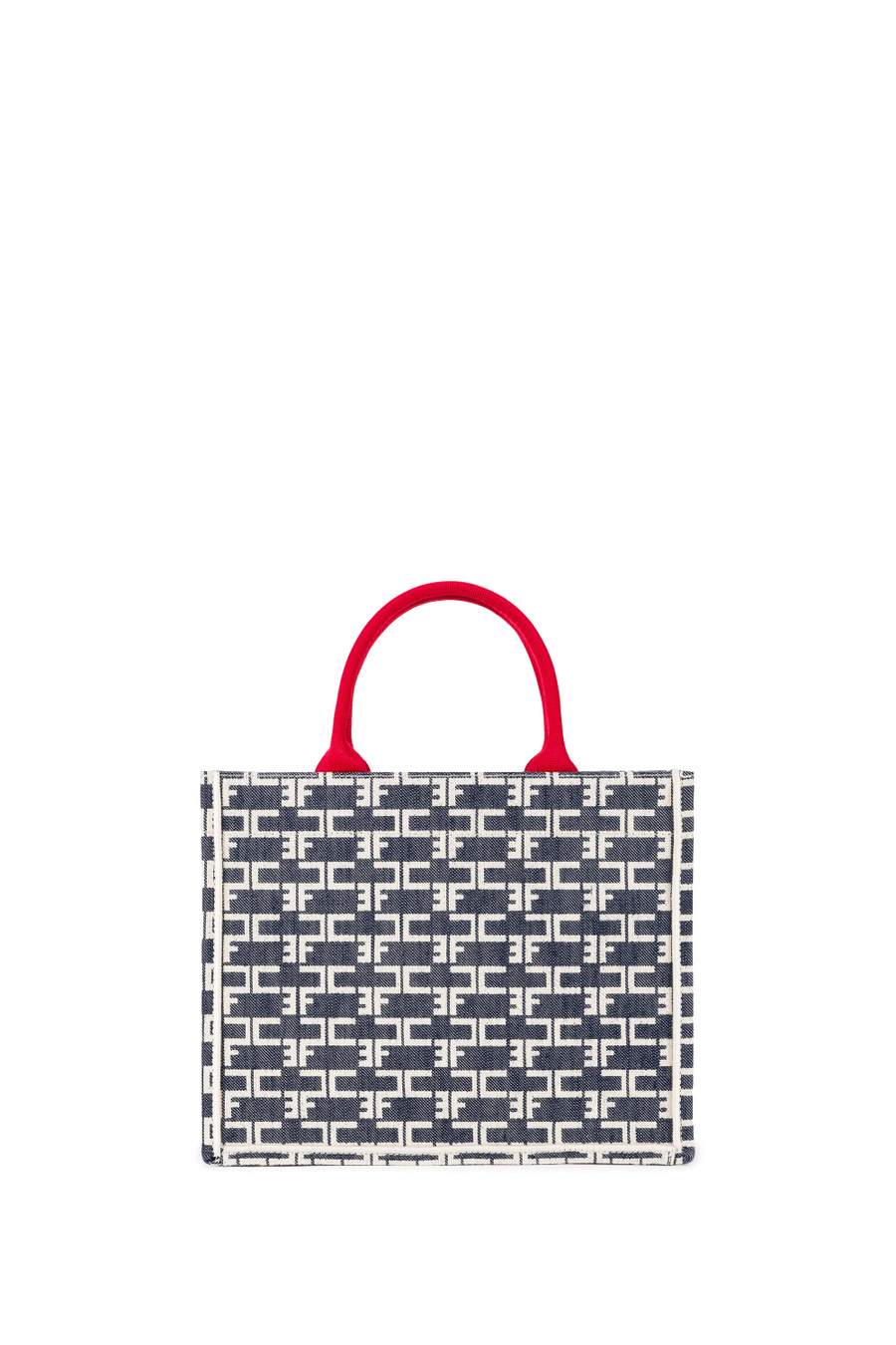 Small denim monogram - Elisabetta Franchi® Outlet