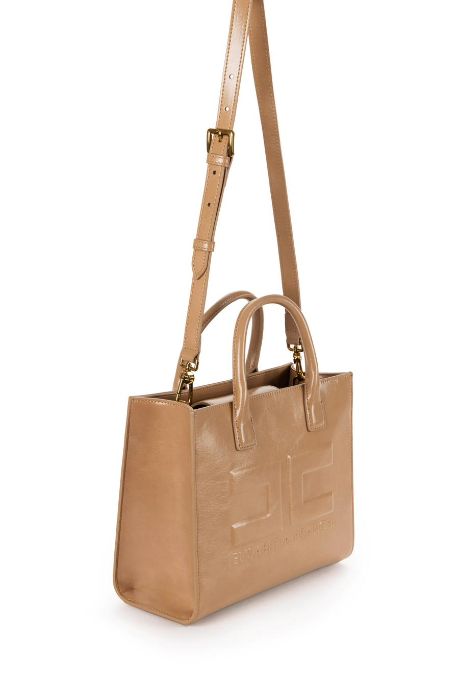 Shopper con tracolla - Elisabetta Franchi® Outlet