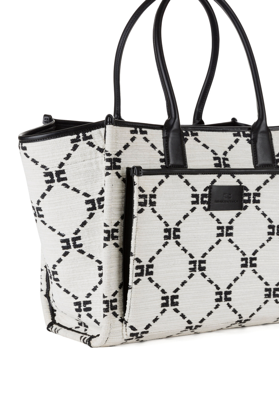 Losanga maxi tote - Elisabetta Franchi® Outlet