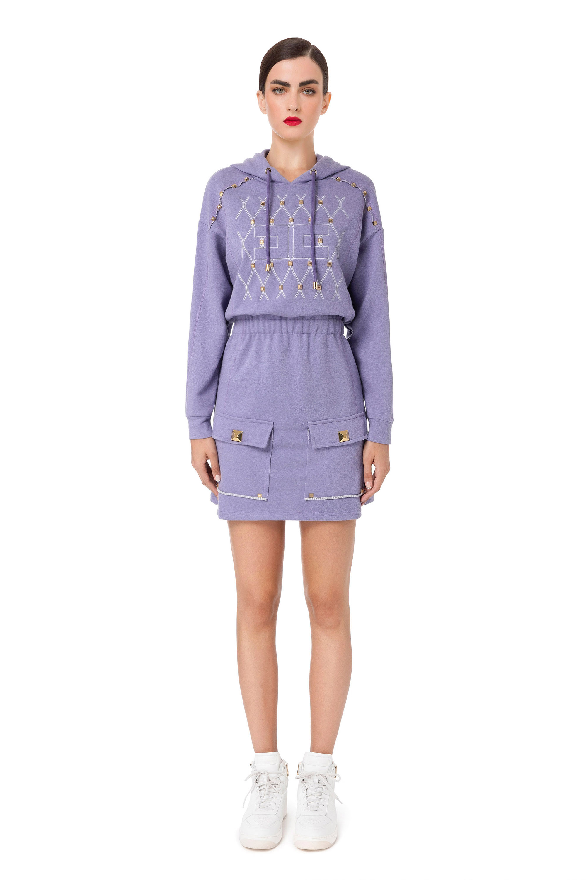Abito in felpa outlet elisabetta franchi