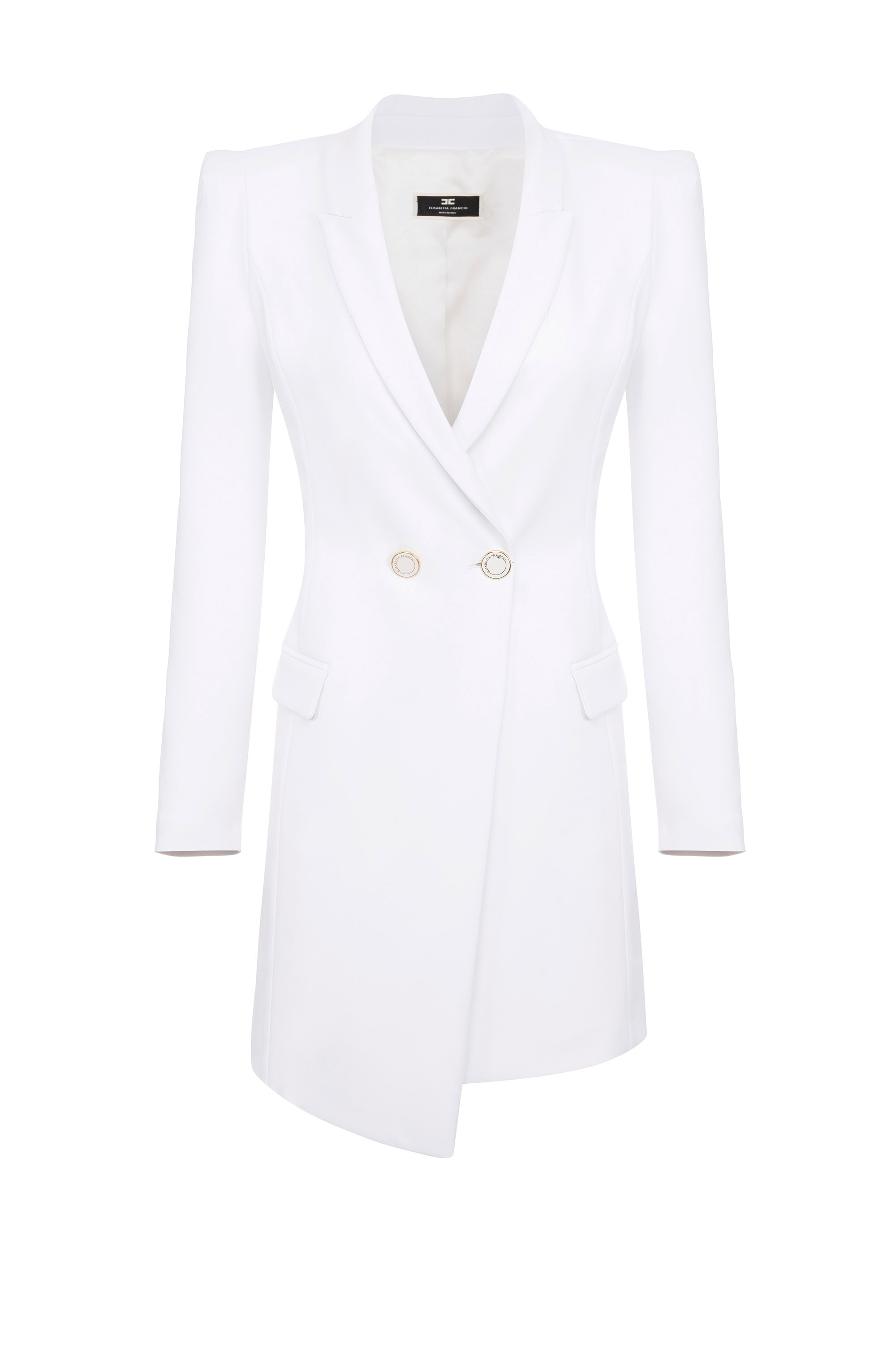Robe on sale manteau blanche