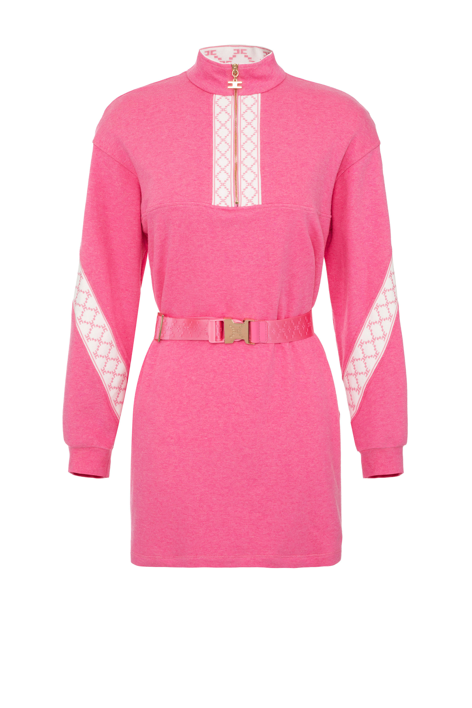 Abito corto in felpa Elisabetta Franchi Outlet