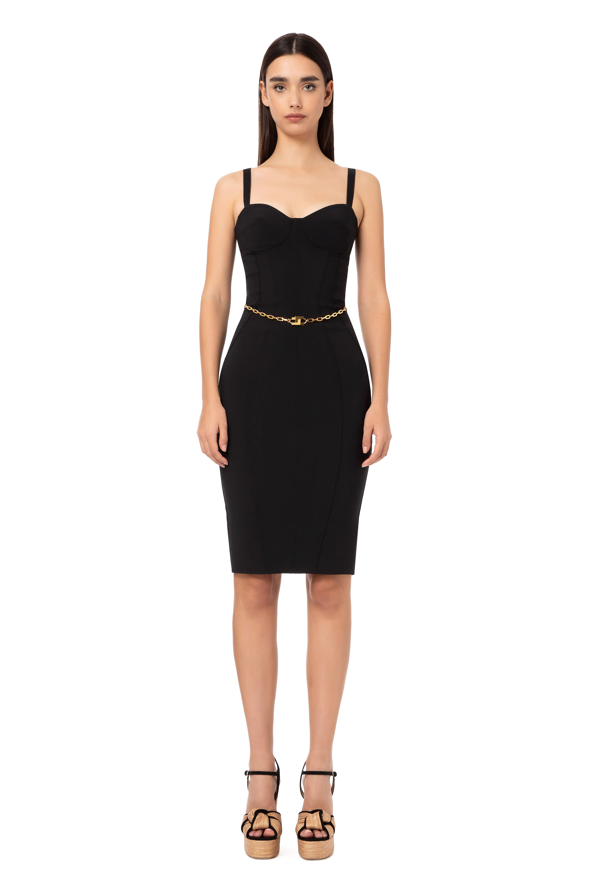 Abito tubino a bustier