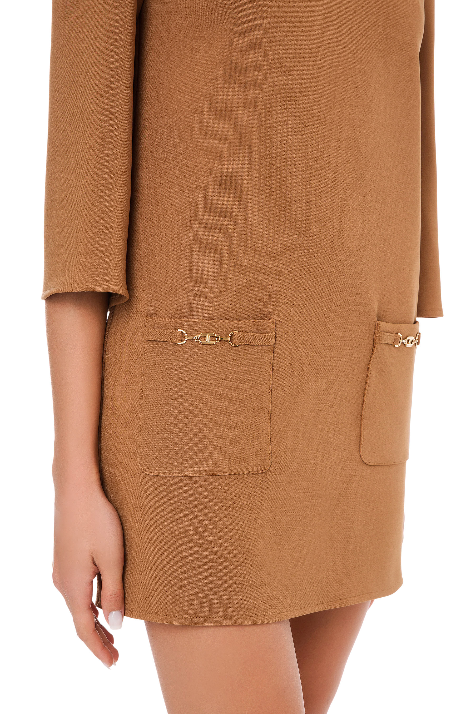 Boxy mini dress | Elisabetta Franchi® Outlet