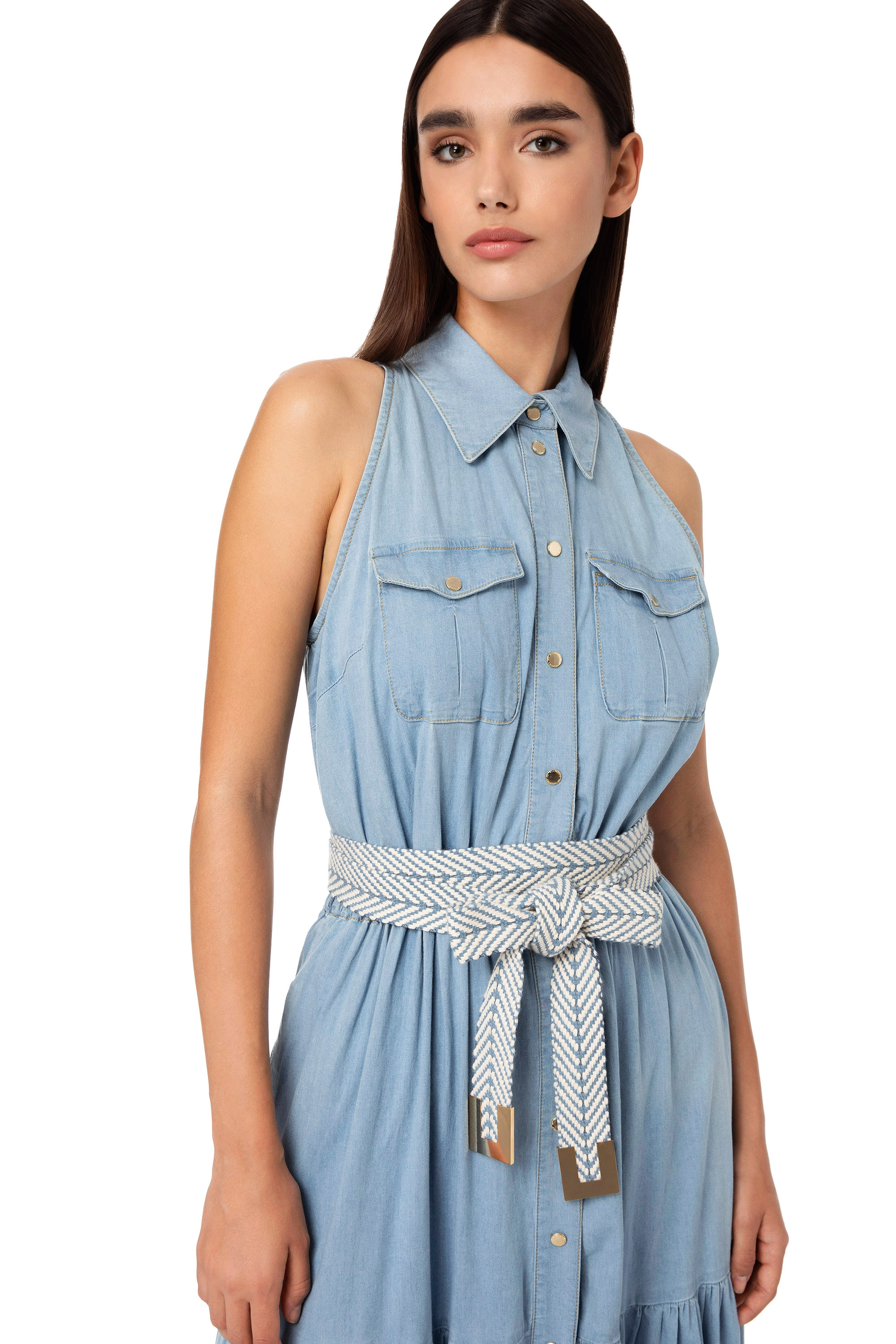 Vestito jeans elisabetta franchi on sale