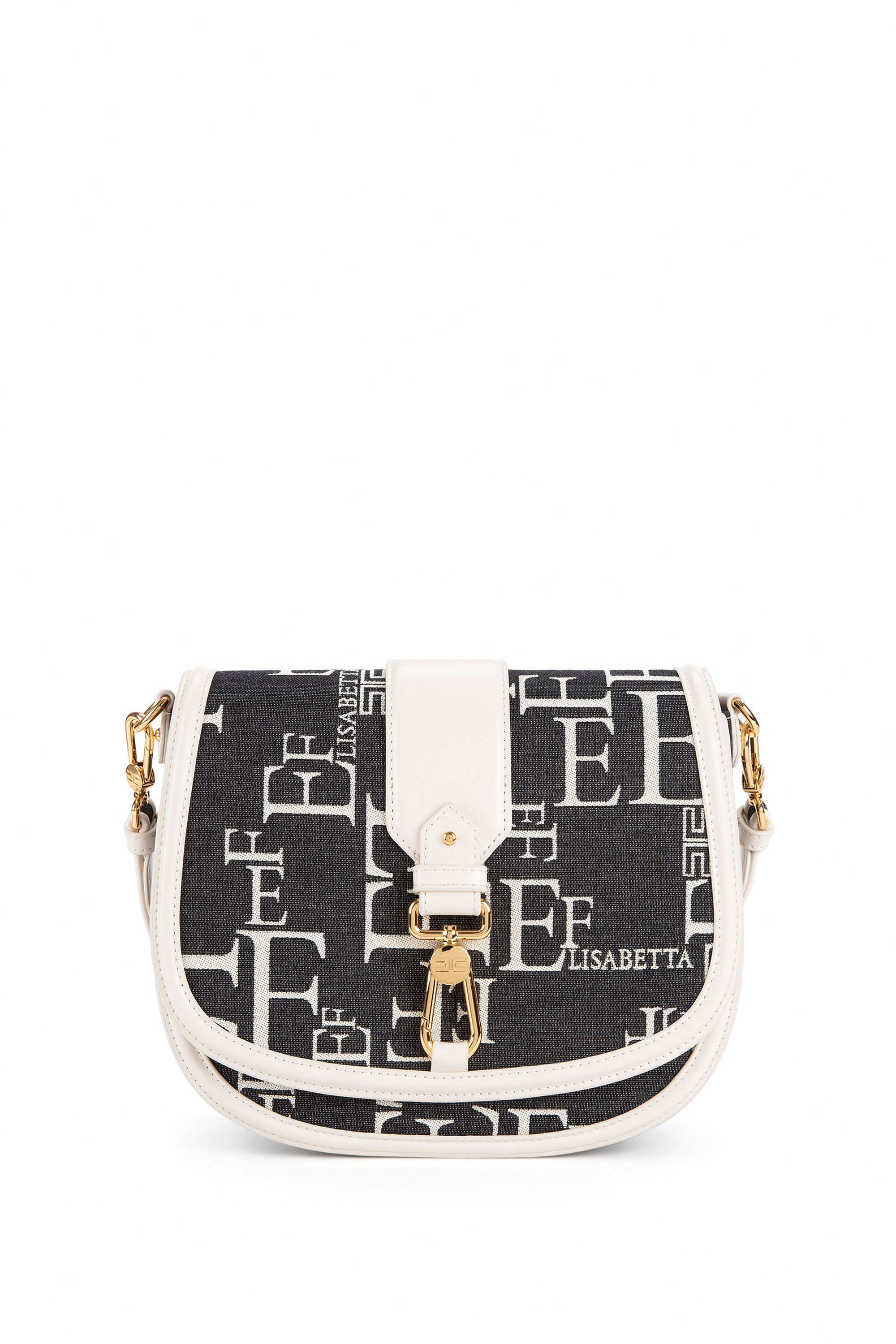 Medium Lettering Shoulder Bag Elisabetta Franchi Outlet
