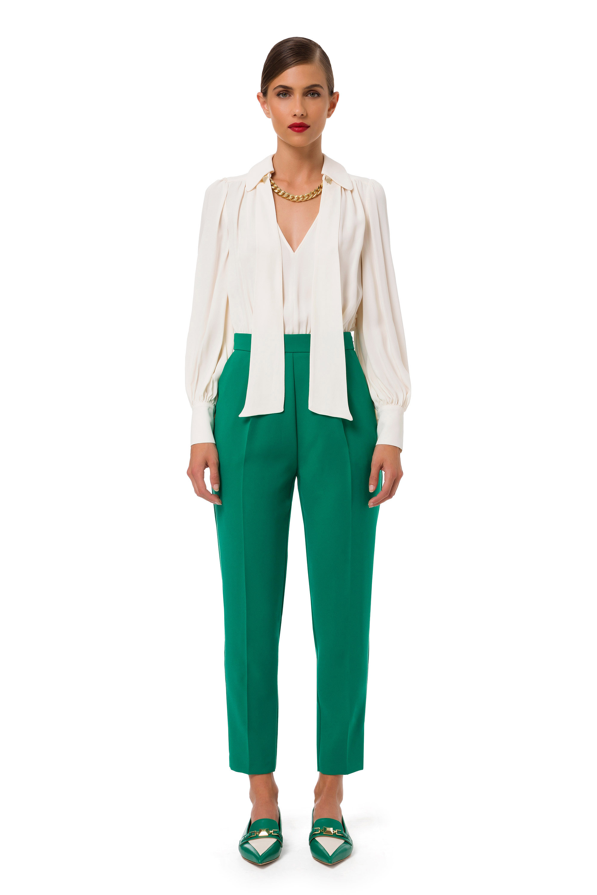 Tuta bianca elisabetta franchi discount